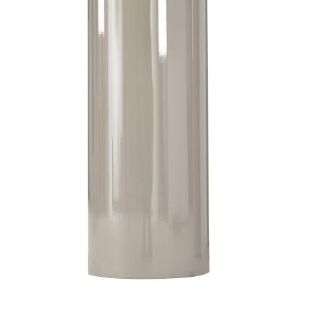 Table de séjour ronde NORI laquée brillante beige 120cm