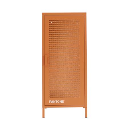 Caisson de bureau PANTONE métal orange h105cm