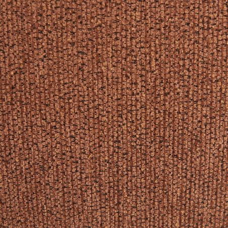 Canapé SUNNY 3 places tissu tweed terracotta