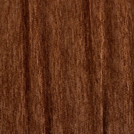 Canapé MARNI 3 places velours plissé épais marron