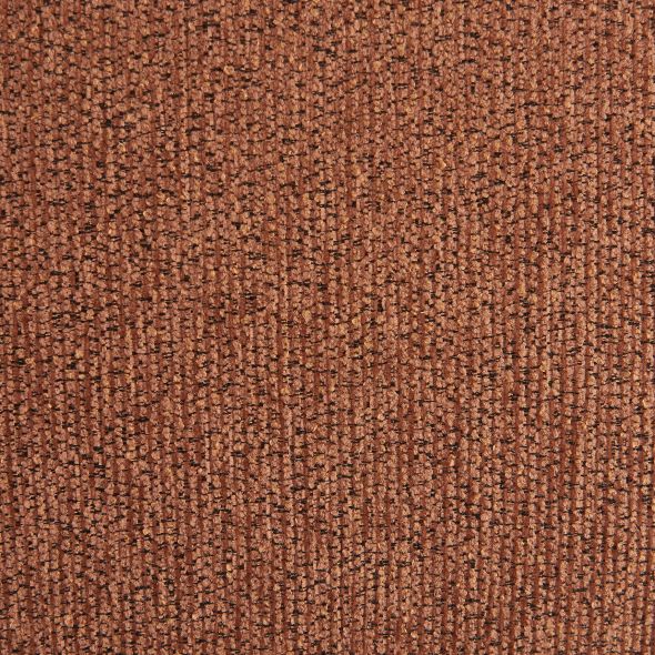Canapé SUNNY 2 places tissu tweed terracotta