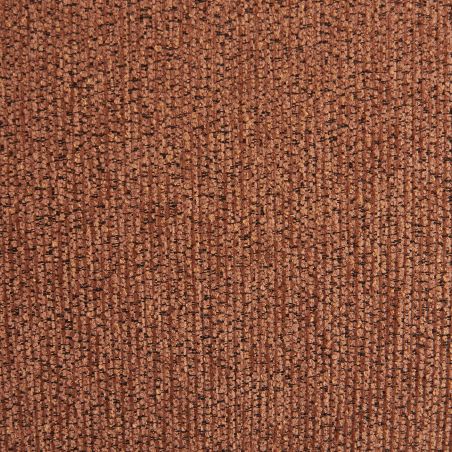 Canapé SUNNY 2 places tissu tweed terracotta