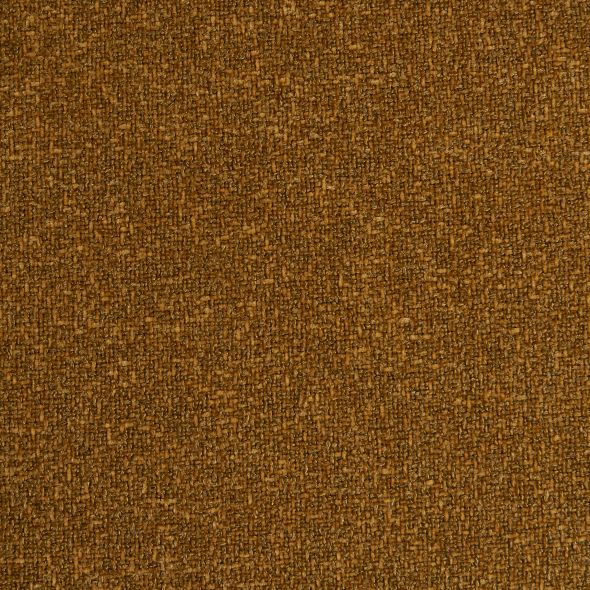 Canapé KURLY 3 places tissu chenille tramé ocre