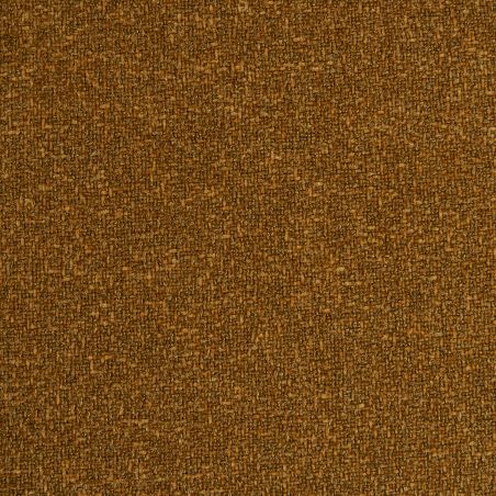 Canapé KURLY 3 places tissu chenille tramé ocre