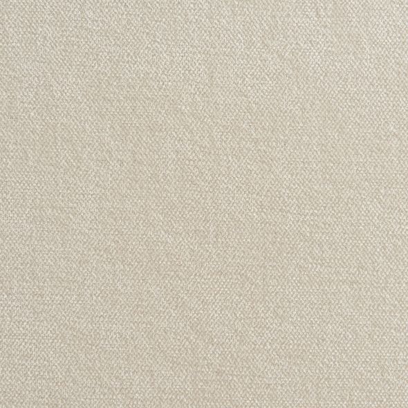 Pouf PANTONE tissu chenille beige sable et pied métal pivotant