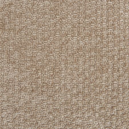 Canapé ALISTAIR 3 places tissu chenille beige