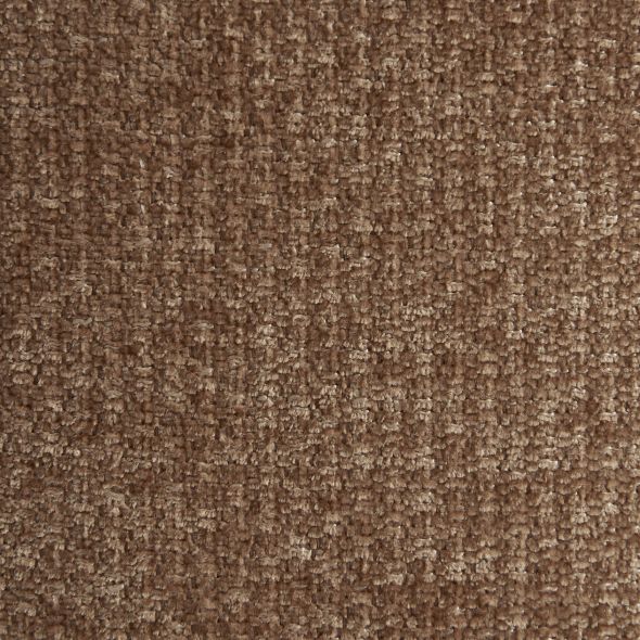 Fauteuil MATILDA 1 place tissu chenille marron