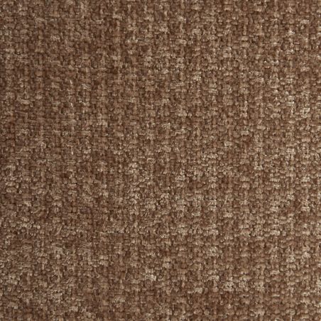 Fauteuil MATILDA 1 place tissu chenille marron
