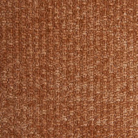 Fauteuil MATILDA 1 place tissu chenille terracotta