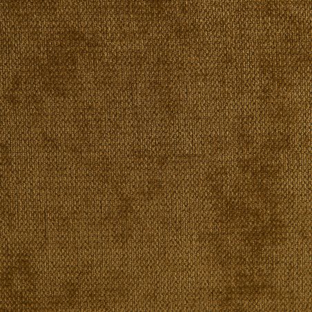 Lit coffre PILKA 160x200 tissu chenille bronze sommier inclus