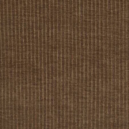 Ensemble banquette et chauffeuse JANIS modulable 3 places velours marron