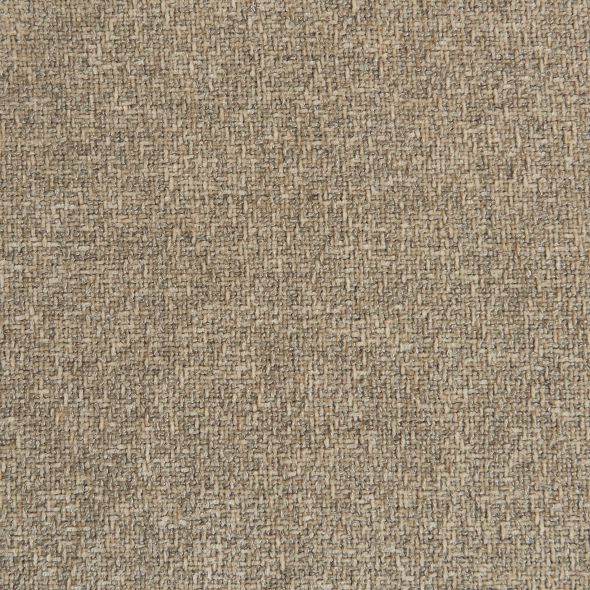 Canapé KURLY 3 places tissu chenille tramé beige