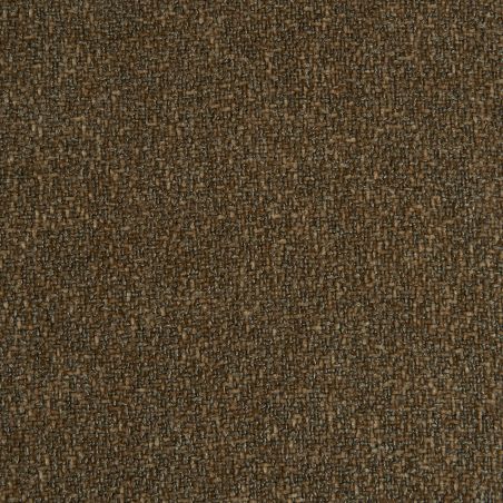 Canapé KURLY 3 places tissu chenille tramé taupe