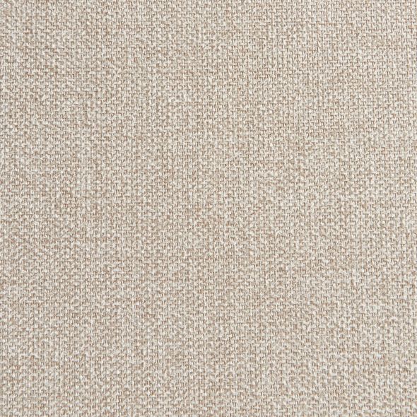 Lot de 4 chaises LORENZ chêne massif et tissu beige