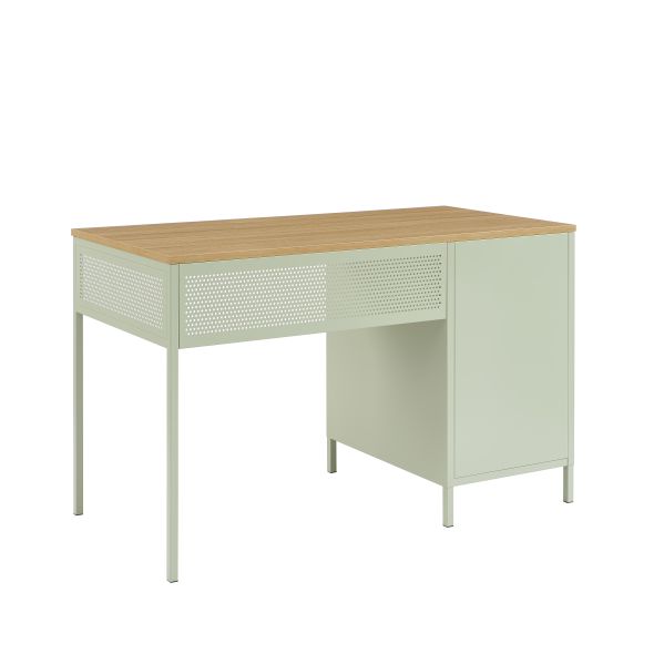 Bureau PANTONE métal vert amande 120cm