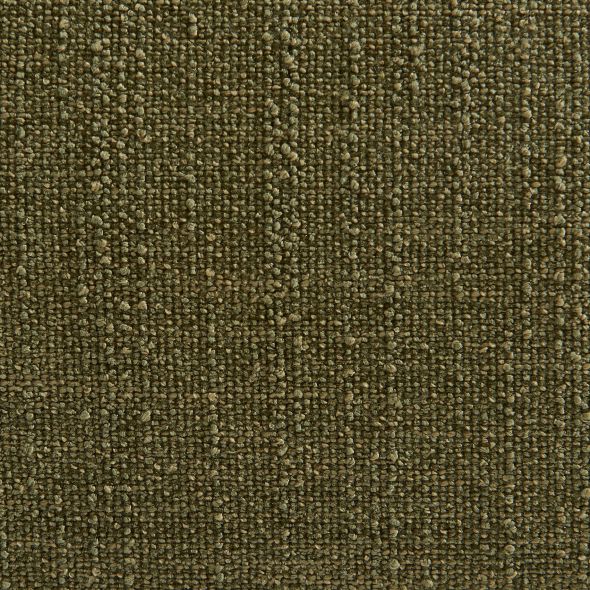 Lit coffre JELLY 140x190 tissu bouclette vert sommier inclus
