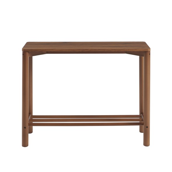 Console LYA effet noyer