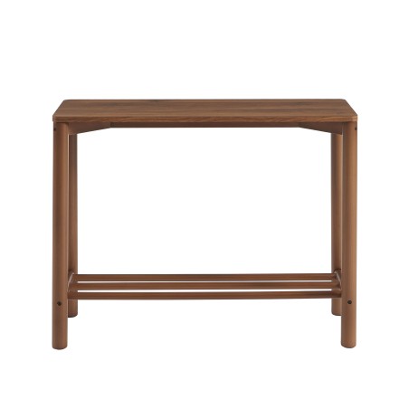Console LYA effet noyer