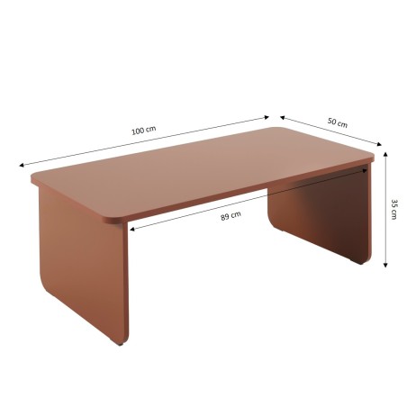 Table basse AKKA caramel