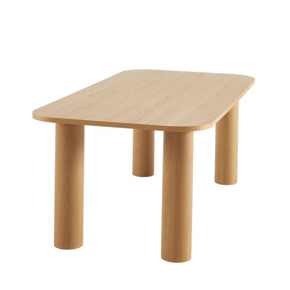 Table de séjour UKAA placage chêne 200cm
