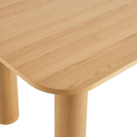 Table de séjour UKAA placage chêne 200cm