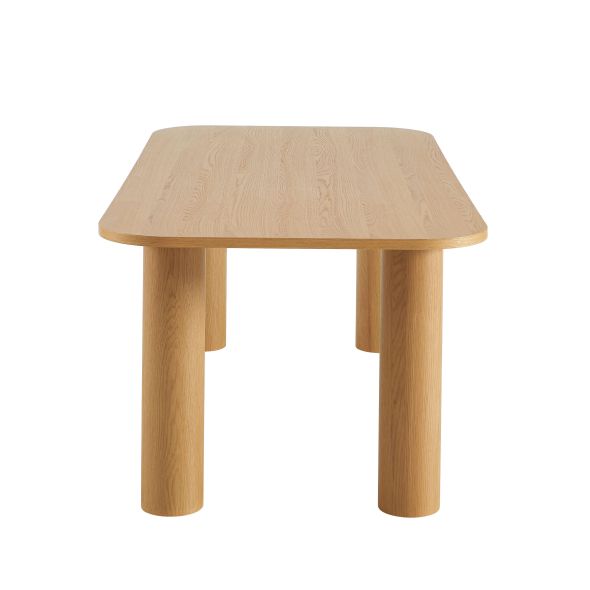 Table de séjour UKAA placage chêne 200cm