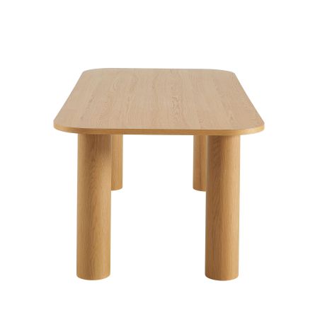 Table de séjour UKAA placage chêne 200cm
