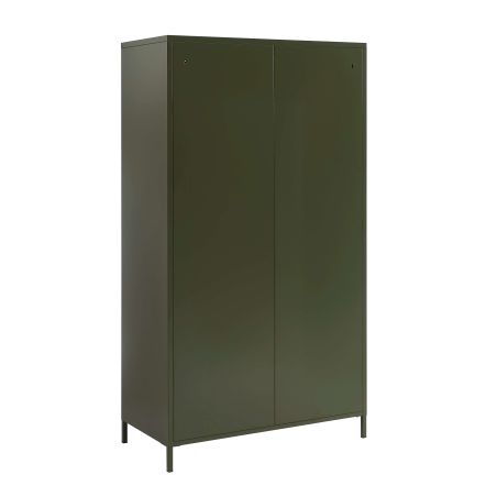 Armoire PANTONE métal vert olive 2 portes