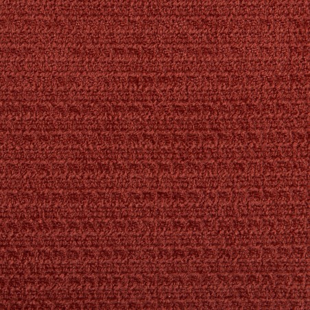 Fauteuil compressé KAIDO 1 place en mousse et tissu terracotta