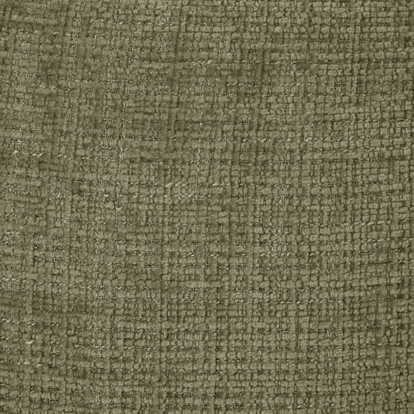Canapé d'angle modulable ALENO 4 places tissu velours texturé vert