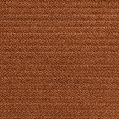 Canapé d'angle convertible et réversible 4 places DANILO velours côtelé terracotta