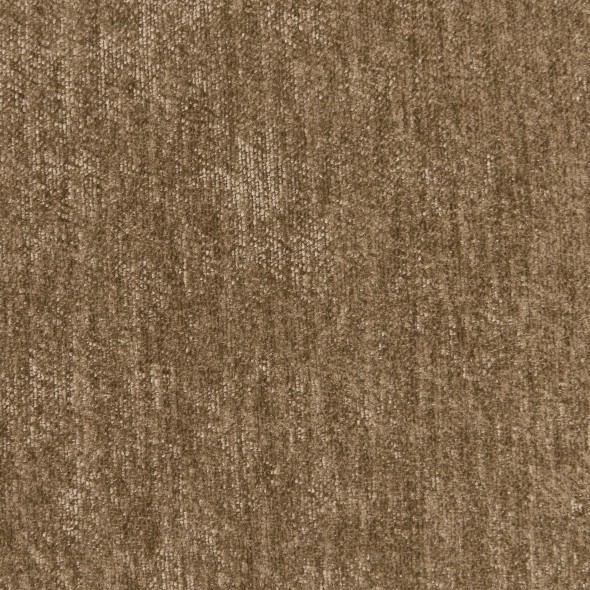 Canapé droit convertible LIVIO 3 places tissu marron