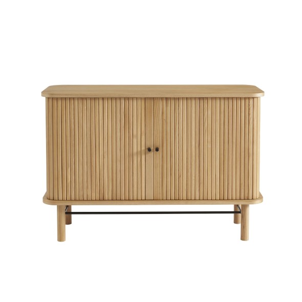 Buffet ERNEST frêne portes tambour 110cm