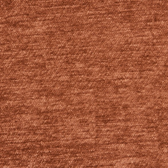 Canapé d'angle convertible et réversible LIVIO 4 places tissu terracotta