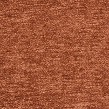 Canapé d'angle convertible et réversible LIVIO 4 places tissu terracotta
