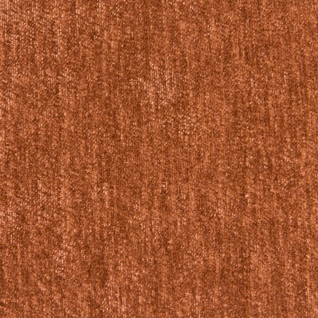 Canapé droit convertible OPALINE 3 places tissu terracotta