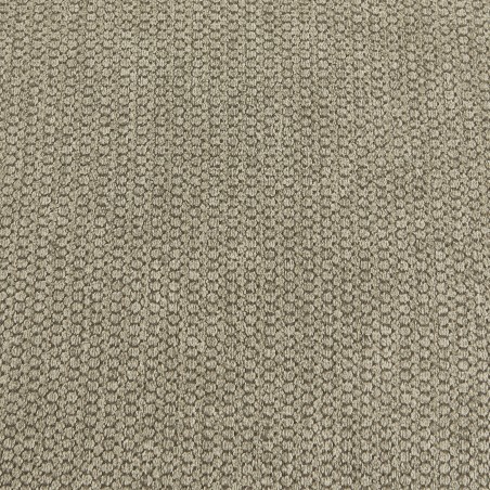 Canapé d'angle convertible et réversible TAMARA 4 places tissu texturé gris