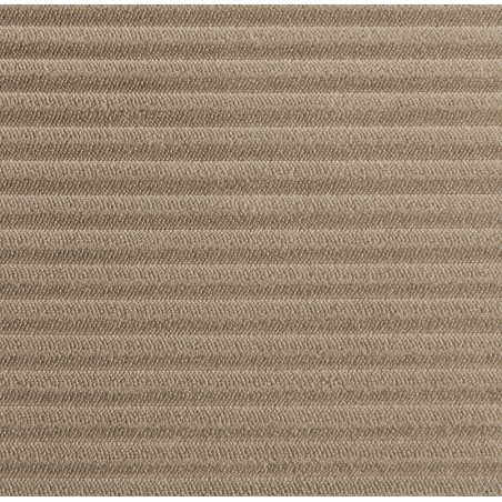Canapé d'angle convertible et réversible 4 places ZOLA velours taupe