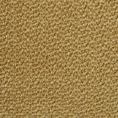 Banquette PANTONE 2 places tissu jaune moutarde
