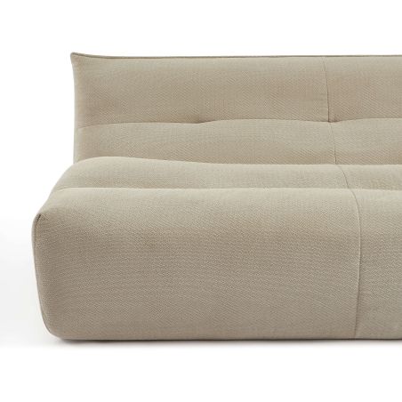Banquette PANTONE 2 places tissu beige