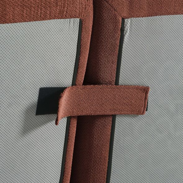 Banquette PANTONE 2 places tissu bordeaux