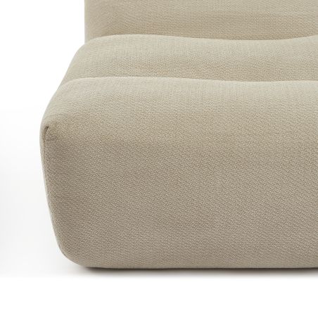 Chauffeuse PANTONE 1 place tissu beige
