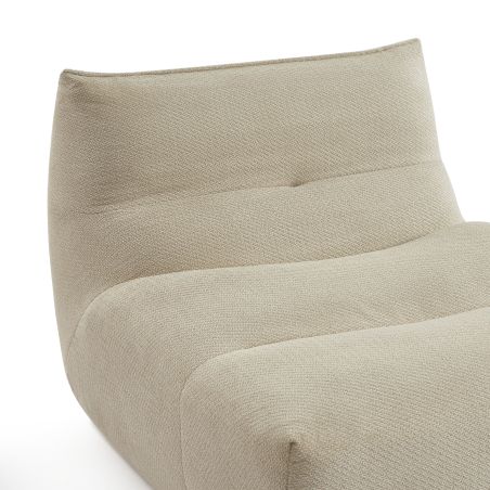 Chauffeuse PANTONE 1 place tissu beige
