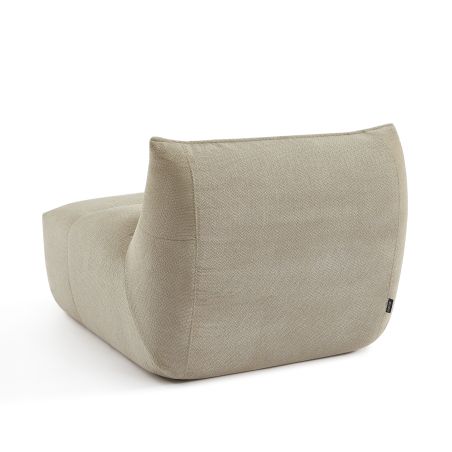 Chauffeuse PANTONE 1 place tissu beige