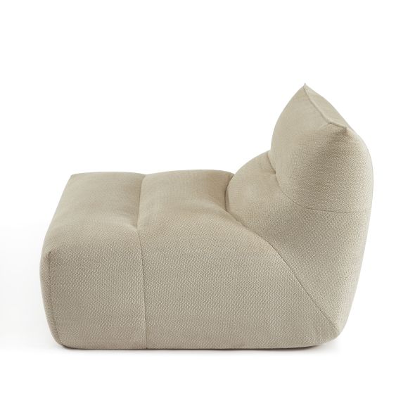 Chauffeuse PANTONE 1 place tissu beige