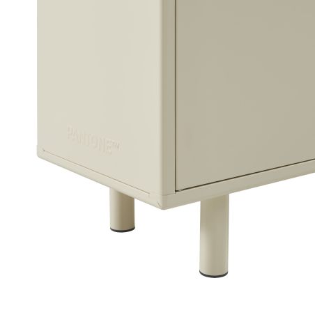 Meuble TV PANTONE métal beige tofu 180cm