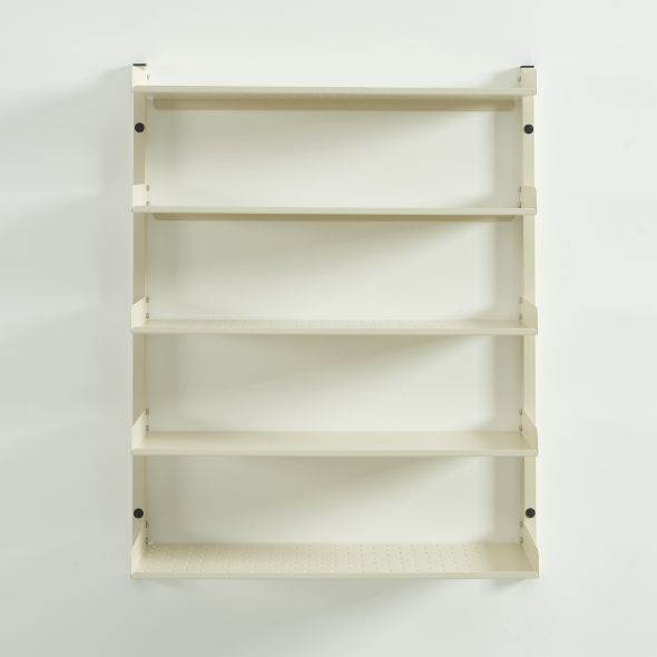 Etagère murale PANTONE métal beige tofu h80cm