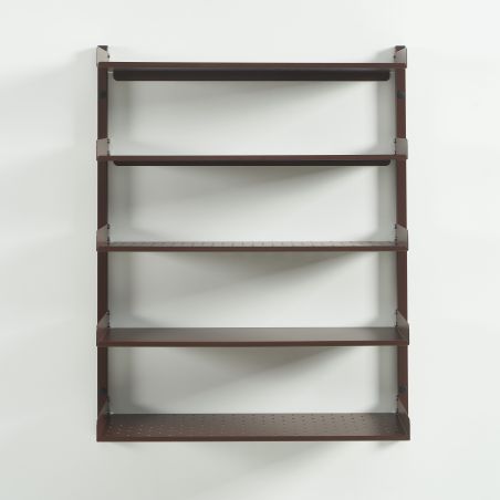 Etagère murale PANTONE métal marron chocolat h80cm