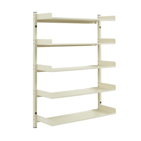 Etagère murale PANTONE métal beige tofu h80cm