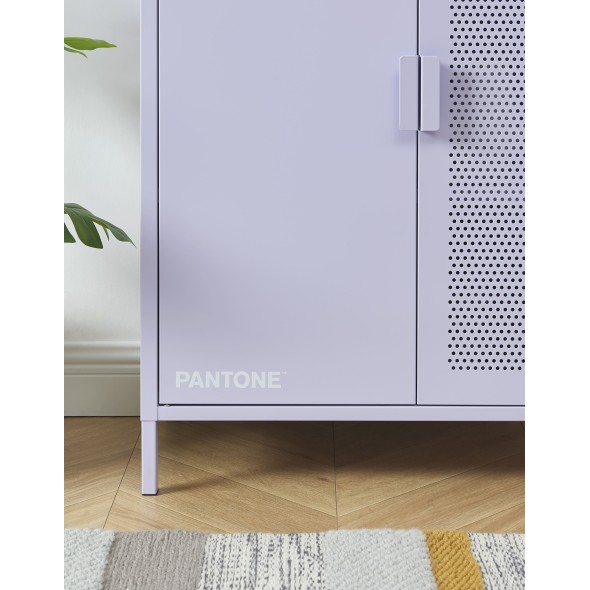 Buffet PANTONE métal lilas h100cm